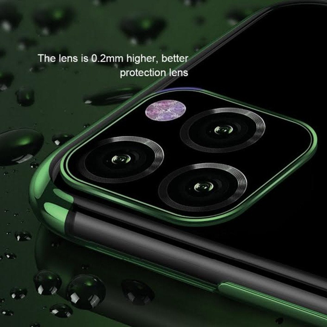 Baseus ® iPhone 11 Pro Ultra-Thin Transparent Sparkling Edge Case