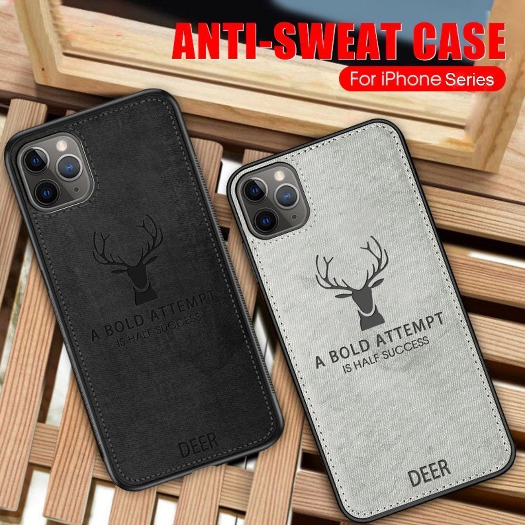 iPhone Series Deer Pattern Inspirational Soft Case