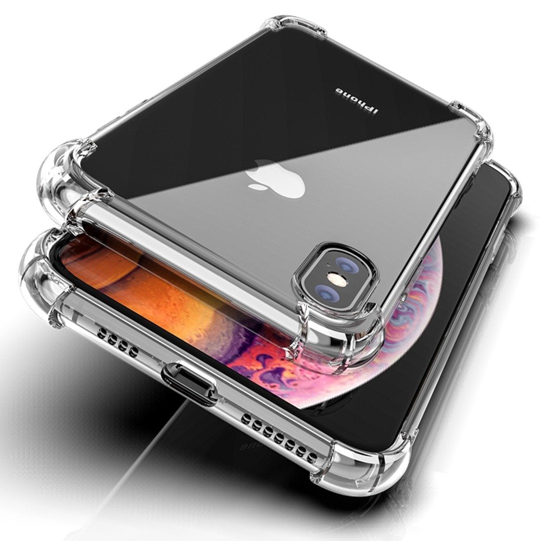 MK ® iPhone X King Kong Anti Shock TPU Transparent Case