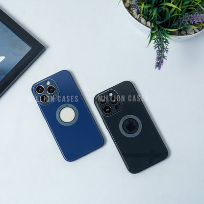 iPhone Series Logo Display Camera Protection Case