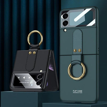 Galaxy Z Flip4 Luxury Ring Case