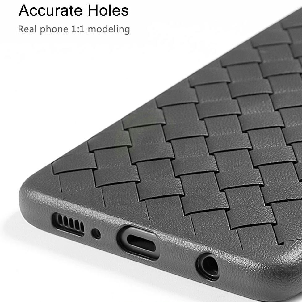Henks ® Galaxy S10 Ultra-thin Grid Weaving Case