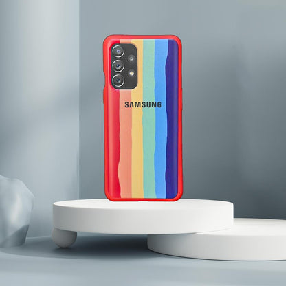 Samsung Galaxy Rainbow Liquid Silicone Logo Case